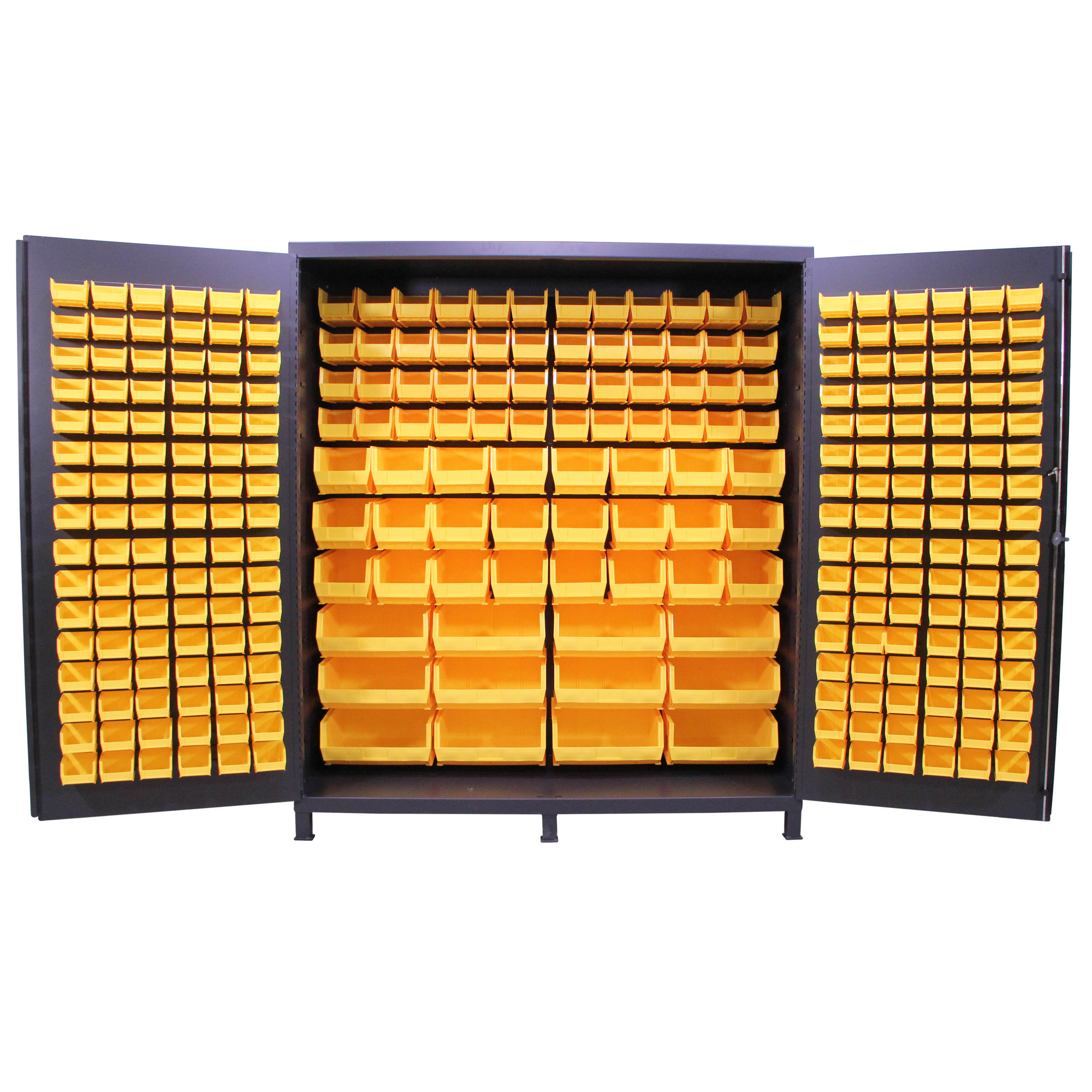 Valley Craft, Bin Shelf Cabinet, Height 84 in, Width 72 in, Bins Included (qty.) 276, Model# F89110